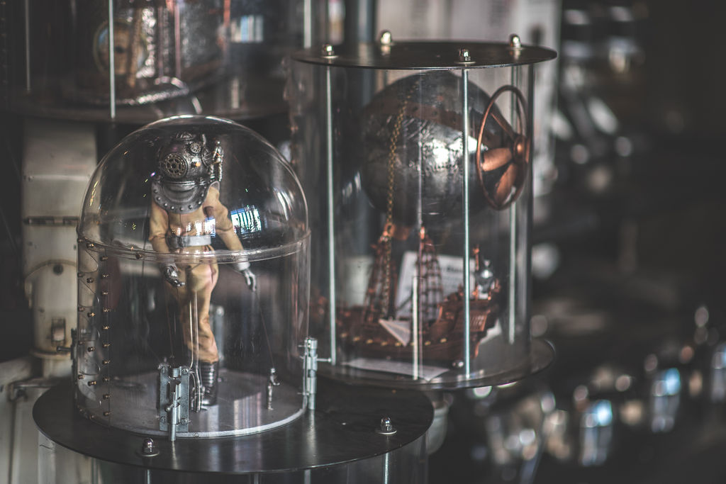 Steampunk Art Displays